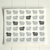 Econfort House Sponge Wipe, Drainer, Lost Sheep, Scandinavia, Gray/White