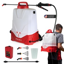 Electric Backpack Sprayer – 4-Gallon Battery Powered Sprayer for Lawn, Garden & Farm – Adjustable Pressure, High-Performance Sprayer Pump, Lithium Battery, Multi-Nozzle Kit Included