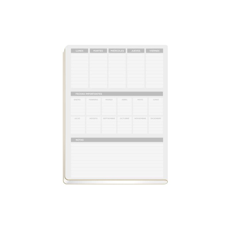 Cuaderno Profesional Cosido Scribe Clasico 100H Cuadro Grande (Chico)