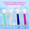 Hard Contact Lens Remover Tool Set, Silicone Suction Sticks for
