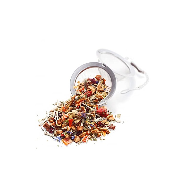Ankerkraut Anchor Blossom Herbal Tea Blend, 90 g in Cork