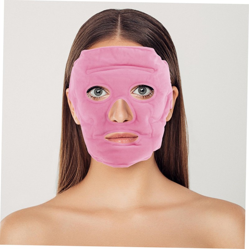 ORFOFE Mask Ice Pack Slimming Tourmaline Magnetism for Acupoint Stimulation