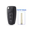 Flip Key Shell Compatible with Ford Focus, Mondeo, Fusion, Fiesta,