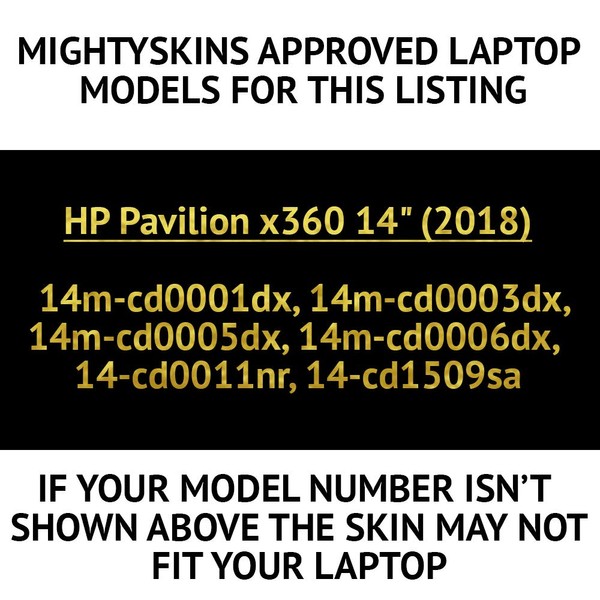 MightySkins Carbon Fiber Skin for Pavilion X360 14" (2018) -