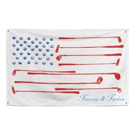 Golf USA Flag 3' x 5' For College Dorm Room, Bar, Garage, Home Office, Man Cave, Entertainment Room, or Workshop by Lee Flag Co.