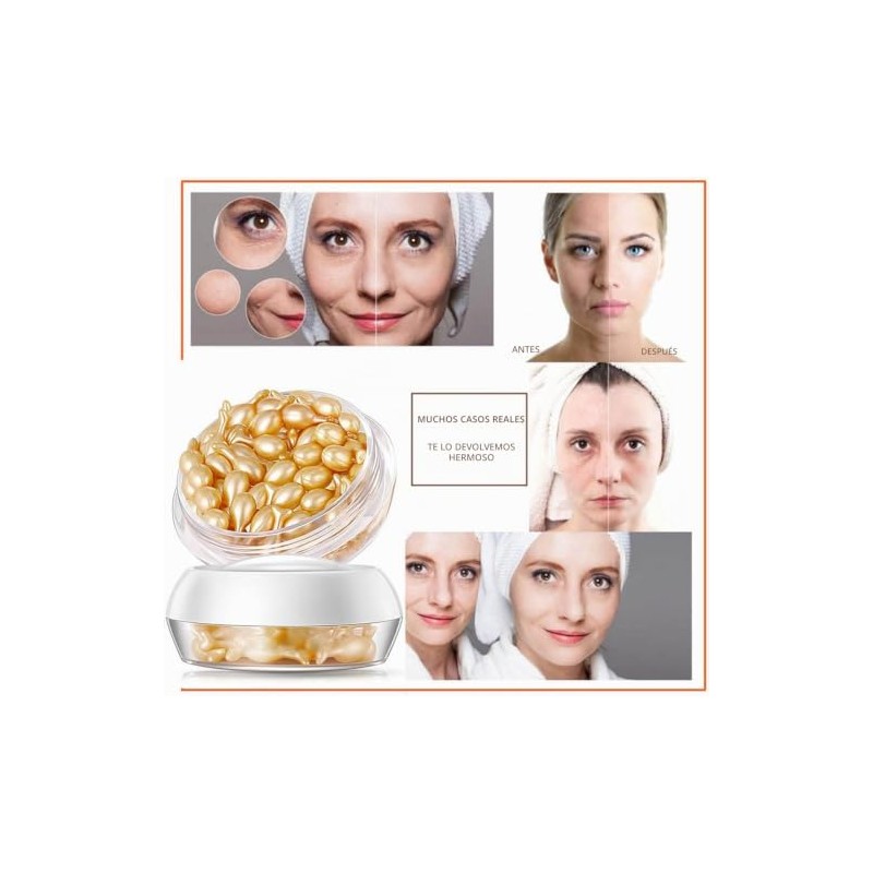 Sérum Facial Vitamina E esencia antiarrugas de ácido hialurónico 30PCS