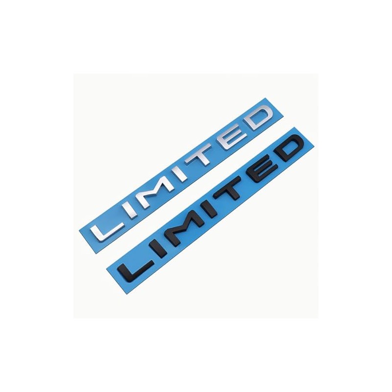 1x Limited Letter Car Side Rear Trunk Emblem 3D Badge
