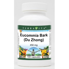 Eucommia Bark (Du Zhong) - 450 mg (100 Capsules, ZIN: 515099)