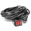 NKCELL POWER 12V 4-Pin LED Side Shooter Pods Wiring Harness