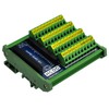 DIN Rail Mount Screw Terminal Block Breakout Module Board for