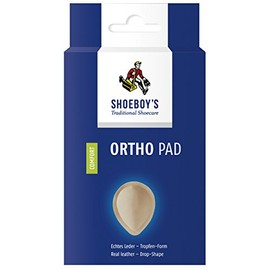 Shoeboy's ORTHO Pad - tropfenförmige Pelotte zur Stützung des Mittelfußgewölbes - Größe 35-37, 1 Paar