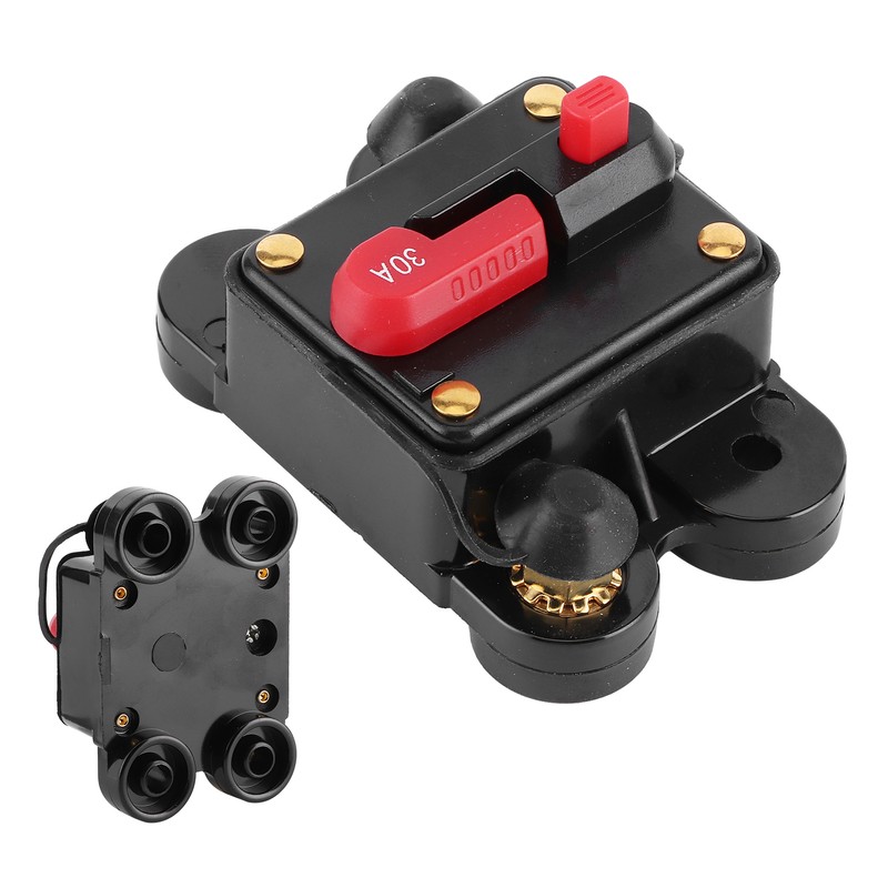 Car Audio System Fuseholder Automatic Circuit Breaker 12V‑24V DC Auto