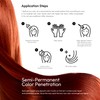 Kiss Tintation Semi Permanent Hair Colour With Argan oil, Aloe