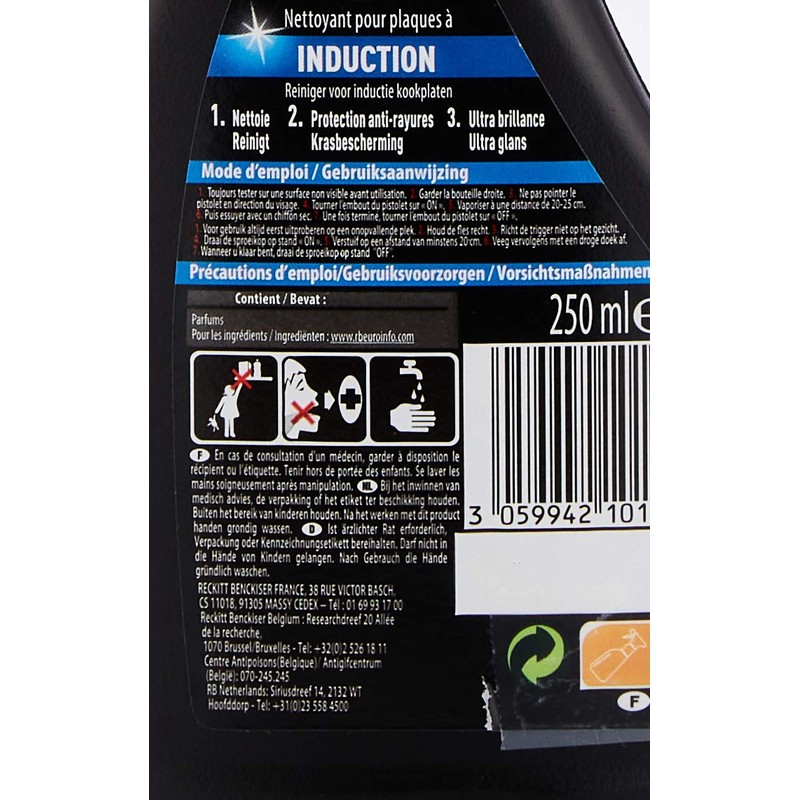 vitroclen Induction Gun 250 ml