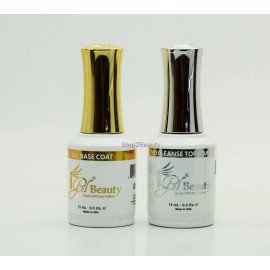 Esmalte en gel iGel Beauty Soak Off - capa base + capa superior sin limpieza 0,5 oz