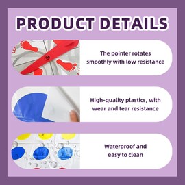 Twister Game for Children and Adults, Party Games for Children from 6 Years, Twisting Games, Party Games, Team Game, Funny Games with Play Mat for Family Interaction, Twister Game for Children