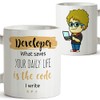 MUGFFINS Coffee Cup for workers - Gift for programmers/programmers -
