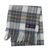 Toei Stole, Muffler, Wool Scarf, Blue Type, 74.8 x 9.8
