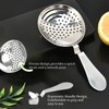 WQHLONGBO 7''Stainless Stee Cocktail Strainer for Home or Commercial Bar,Cocktail