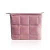 1 Velvet Makeup Bag, Large Capacity Storage Bag, Women's Travel