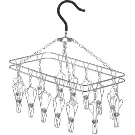 Ohki Anti-Tangle Pinch Hanger, Stainless Steel