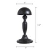 Owlgift Vintage Style Dome Shape Removable Metal Hat Rack, Cap,