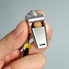 LacyMC Stainless Steel Whistle,Referee Whistle,Sports Whistle,Metal Coach Whistle with 44cm