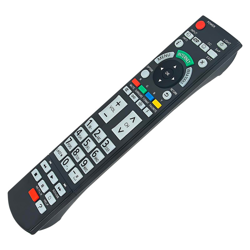 N2QAYB000777 WINFLIKE IR Remote Control Replace for Panasonic TCP50ST50X TCP60ST50X