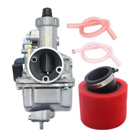 Ollanoos Carburettor Carb 26mm and Air Filter 45mm Set Replacement for SSR Replacement for Thumpstar 140cc 150cc 160cc Pit Dirt Bike