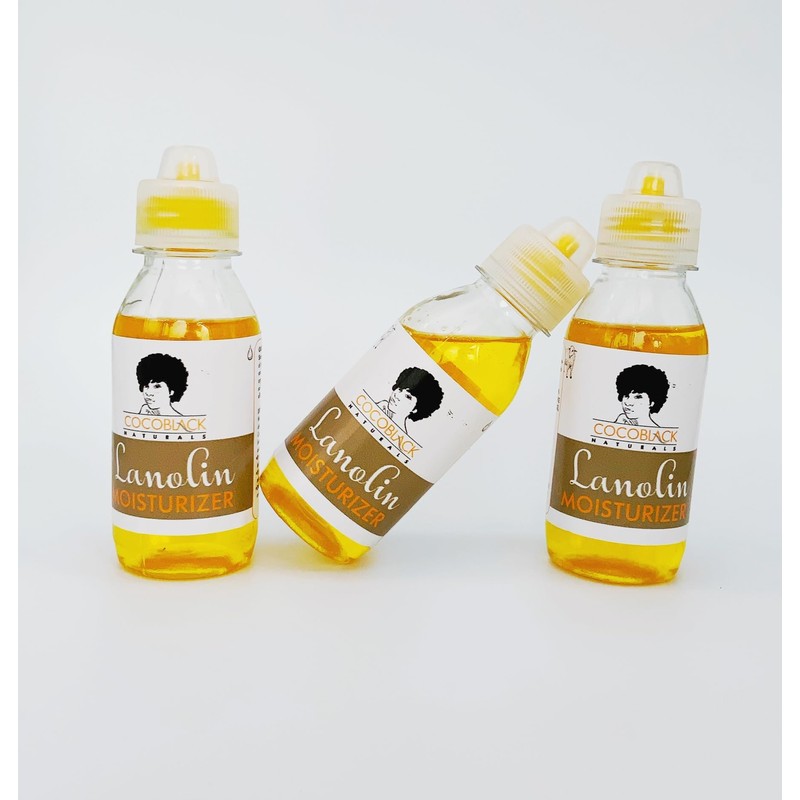 CocoBlack Naturals Lanolin Moisturizer Ghana 8 fl oz