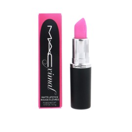 MAC Lápiz labial mate sedoso MACXIMAL, Candy Yum Yum, 0,1 onzas, rosa