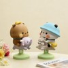 Onperpoe 2 pcs Bubu Dudu Bobble Head, Cute Figure Ornament