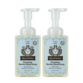 Moon Valley Herbal Foaming Hand Soap, Vegan (First Frost, Recyclable Bottle)