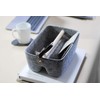 Pieperconcept KATA Mini Accessory Table Storage Basket Felt Look Anthracite