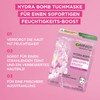 Garnier Cloth Mask, Face Mask for Pale Skin, Glow-Boosting and