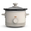 bella 1.5 Qt Slow Cooker with 3 Heat Manual Control,
