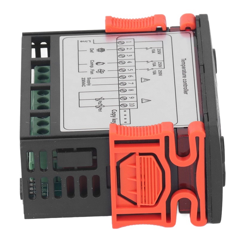 Temperature Controller Fahrenheit Celsius Switchable Digital Display NTC Sensor Thermostat