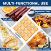 6 Pcs Silicone Dehydrator Trays 11 x 11 Inch, Square