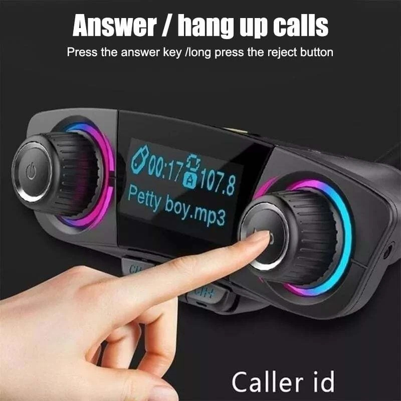 For Car Wireless Bluetooth FM 2USB Bluetooth 4.0 FM Transmitter