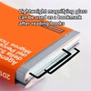 MANJIAMEI 3X Page Magnifying Sheet for Reading 2Pcs Flat Magnifier