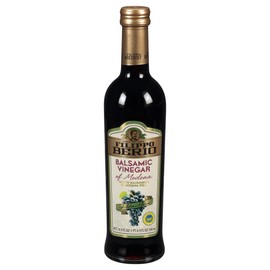 Filippo Berio Balsamic Vinegar of Modena 16.9 fl oz Glass Bottle, Gluten Free, Lactose Free, Non-GMO