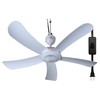 Pergola Breeze Single Speed 31” Portable Ceiling Fan AC 110V
