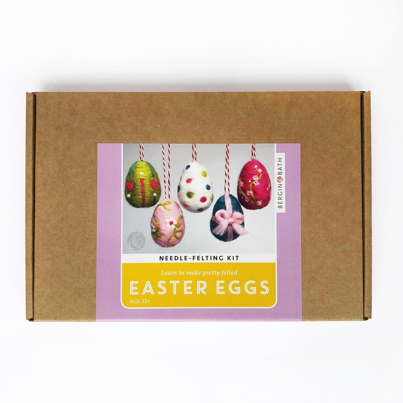 Bergin & Bath Needle Felting Kit - Easter Eggs -