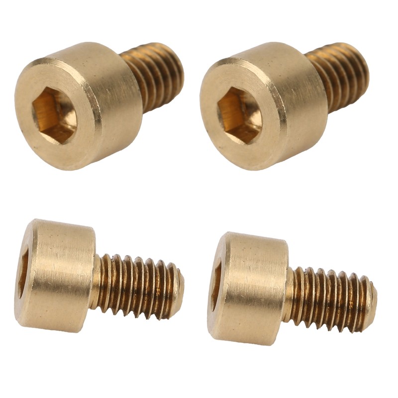 50Pcs Cap Hex Socket Screw Copper Fastener Hardware Tools Industrial