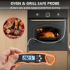 CIRYCASE Meat Thermometer with Dual Probes, Instant Read Digital Food