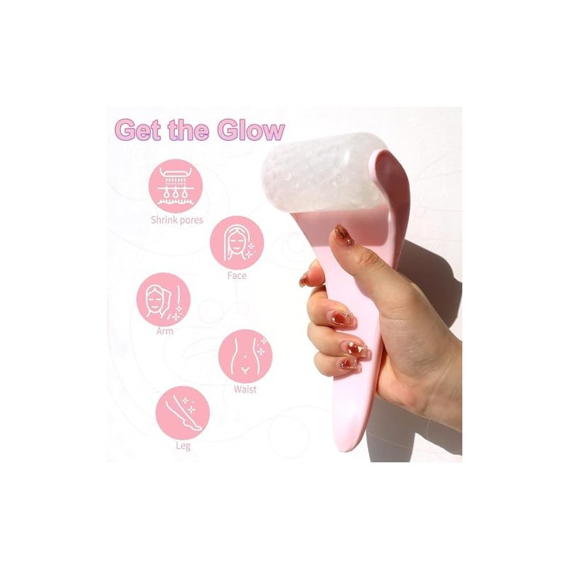 Ice Roller Facial, Hielo Para la Cara, Ice Roller-Rodillo de