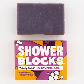 Shower Blocks - Mango & Passionfruit Solid Shower Gel, 100 g