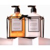 Frangipani & Rose Hand Care Duo | Moisturizing Hand Wash & Lotion Set with Floral Scent | Nourishing, Non-Drying, Elegant Sink Set for Bathroom or Kitchen | 9.13 Fl Oz (Pack of 2)