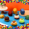 Mimorou Reallnaive 400 Pcs Building Blocks Birthday Party Supplies Cupcake