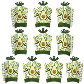 Big Dot of Happiness Hello Avocado - Table Decorations - Fiesta Party Fold and Flare Centerpieces - 10 Count